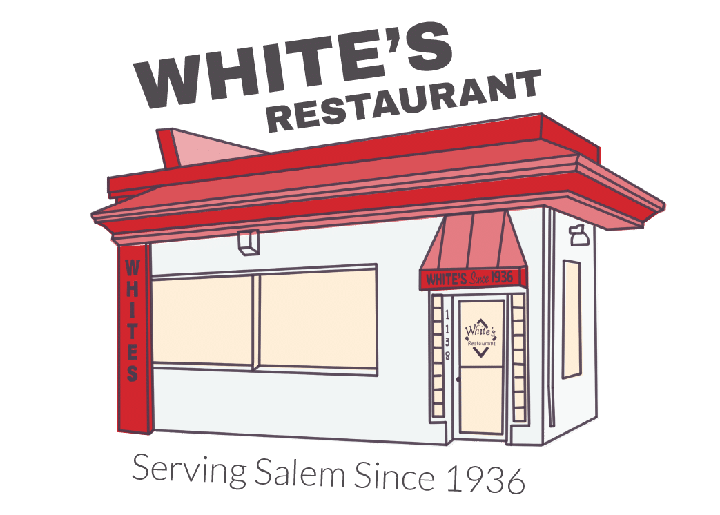 Welcome to White’s Restaurant, Salem’s oldest diner, Serving Salem since 1936